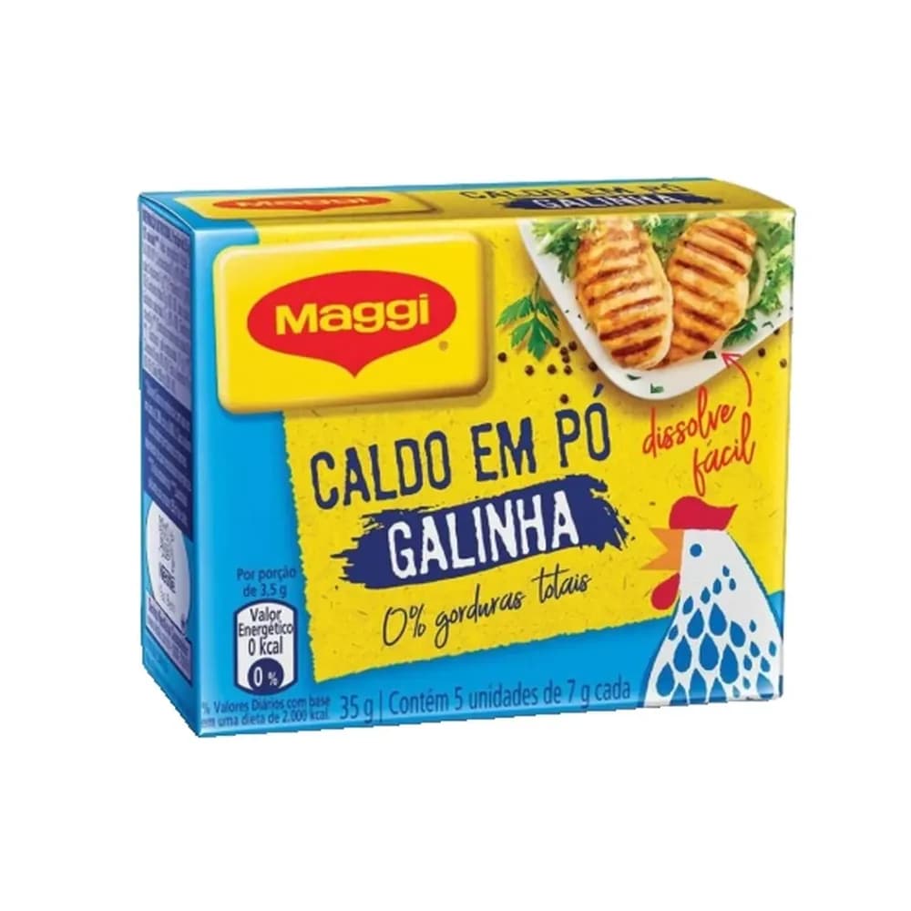 Caldo em po de galinha maggi 35g