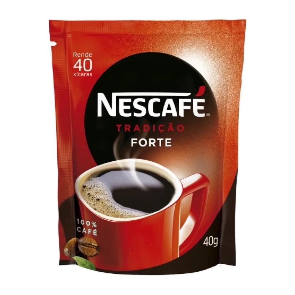 Cafe soluvel tradicao forte nescafe 40g
