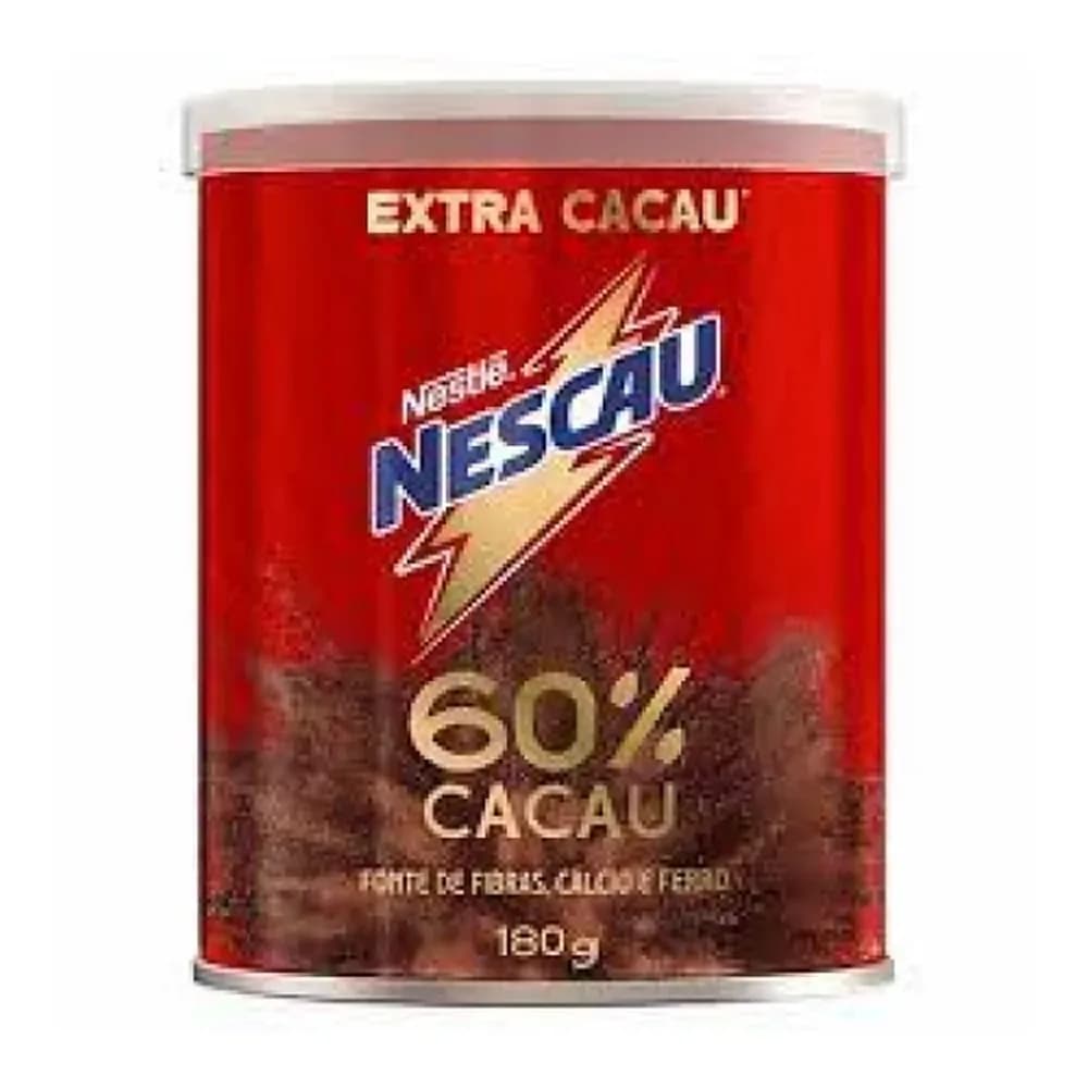 Achocolatado em po 60% cacau extra cacau nescau 180g