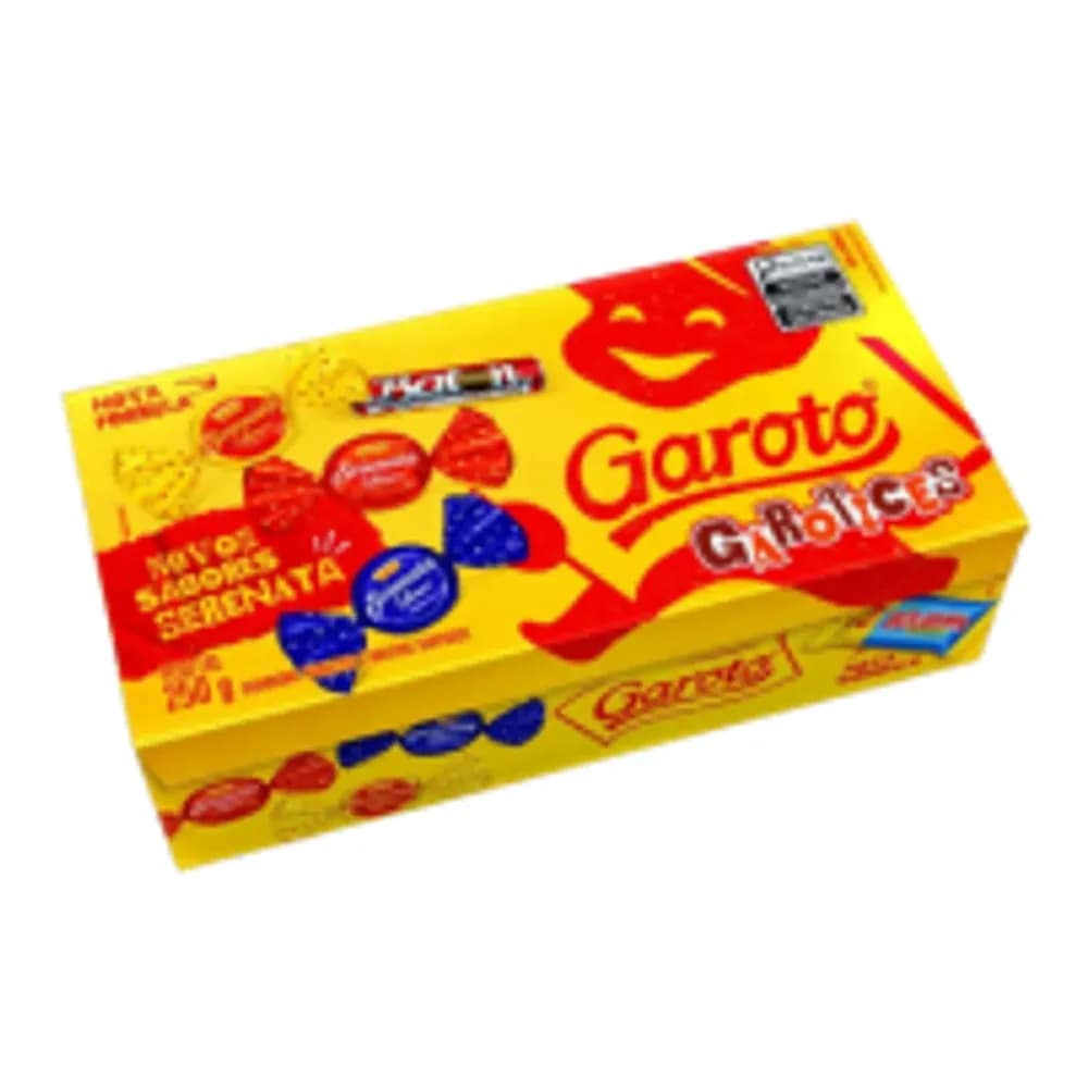 Bombom sortido garoto 250 g