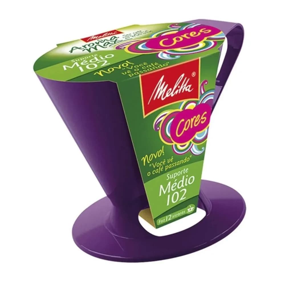 Suporte para filtro 102 cores sortidas melitta