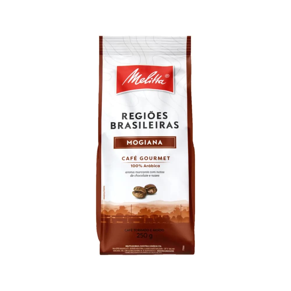 Cafe melitta regioes brasileiras mogiana 250g