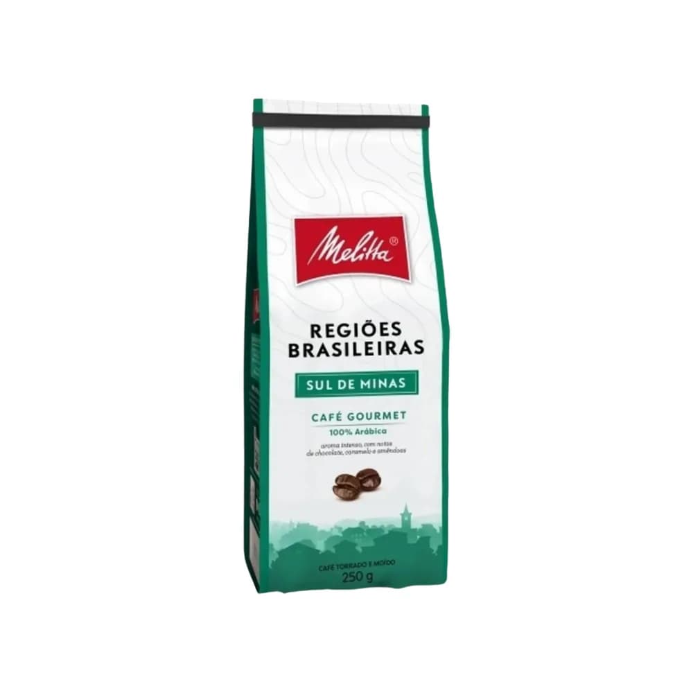 Cafe melitta regioes brasileiras sul de minas 250g