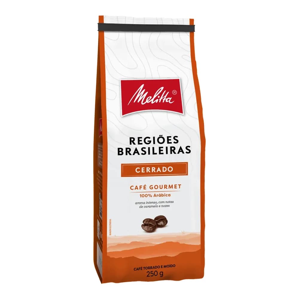 Cafe melitta regioes brasileiras cerrado 250g