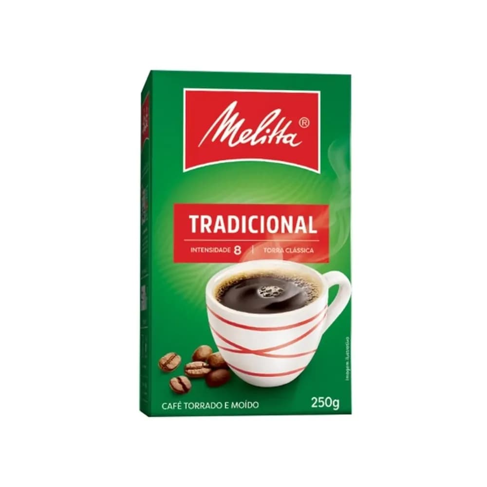 Cafe melitta tradicional vacuo 250g