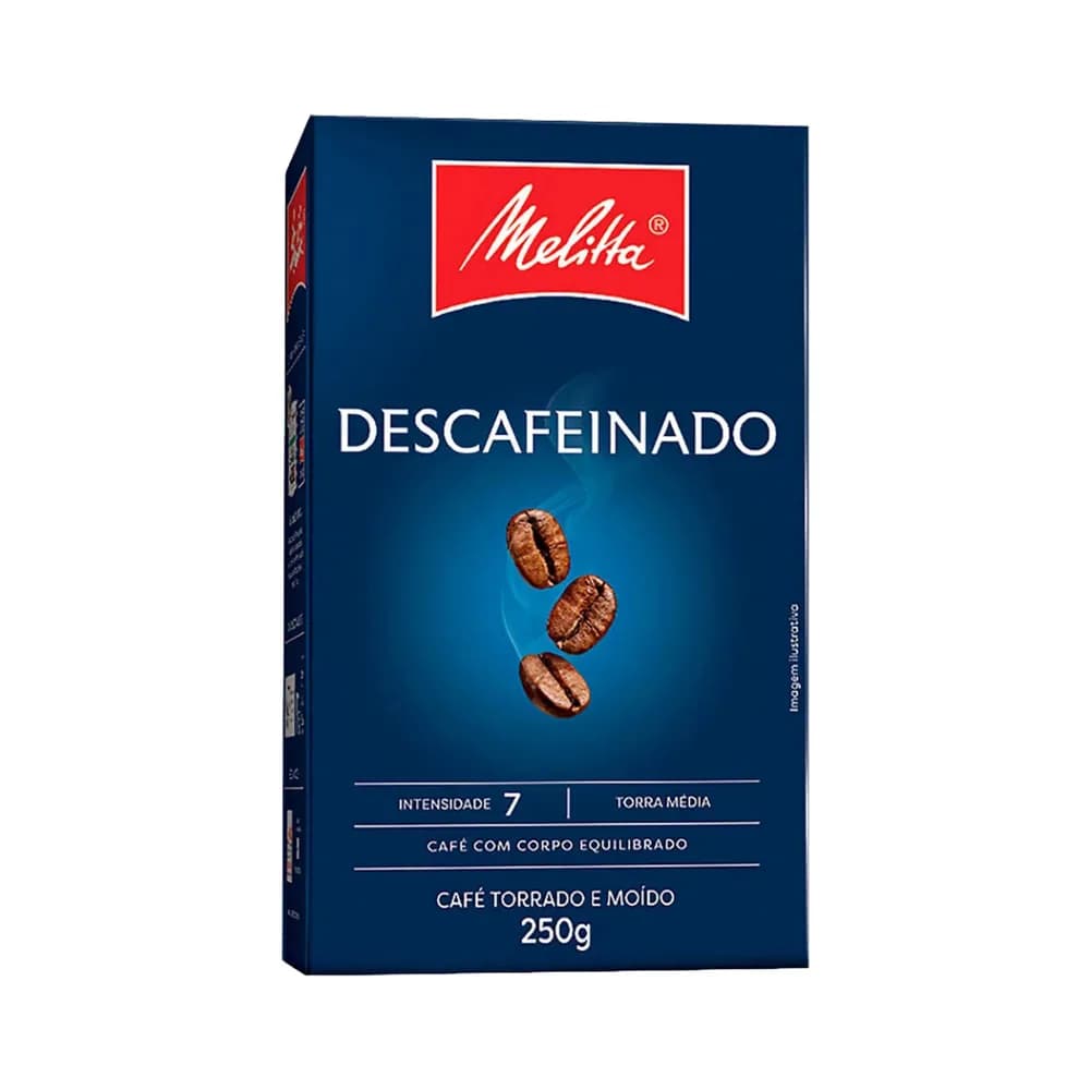 Cafe melitta descafeinado 250g