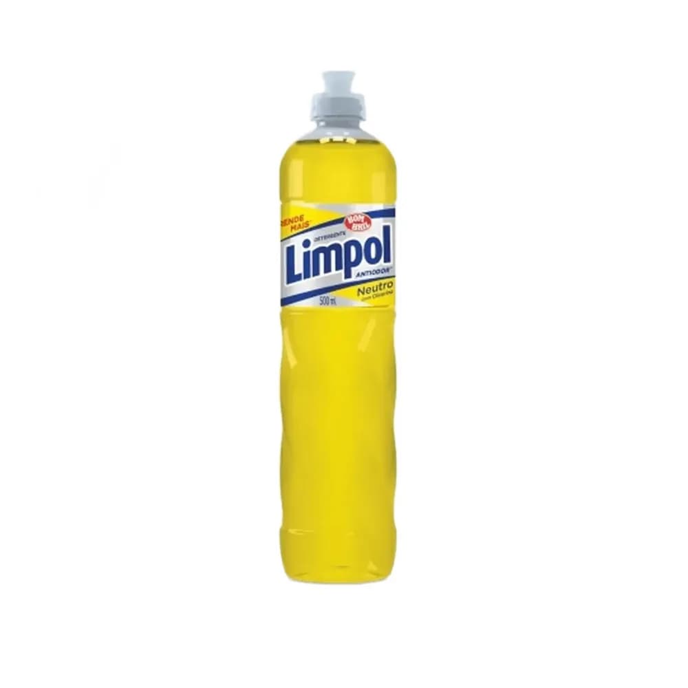 Detergente liquido neutro limpol squeeze 500ml
