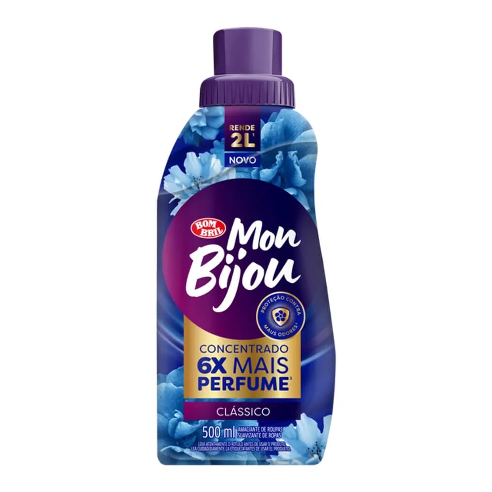 Amaciante concentrado mon bijou classico 500ml
