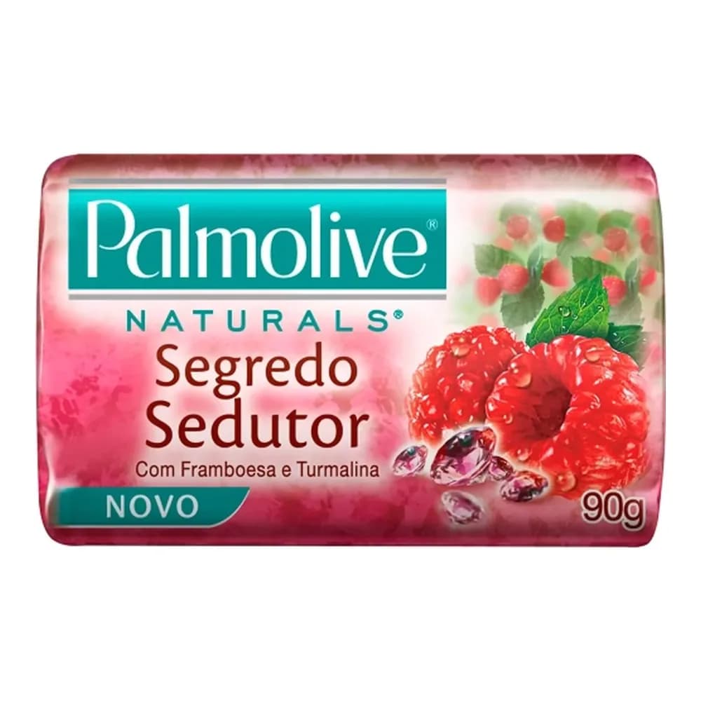 Sabonete naturals framboesa e amora palmolive 85g