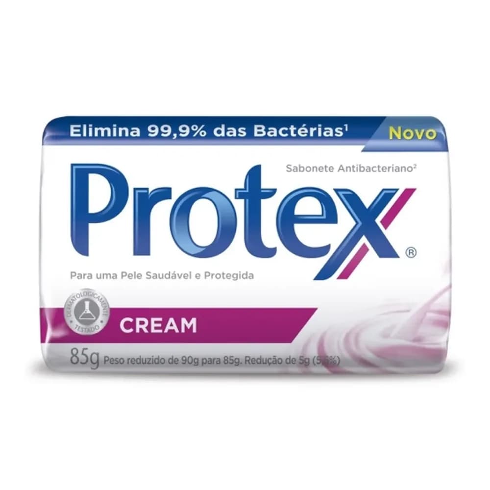 Sabonete antibacteriano em barra cream protex 85g