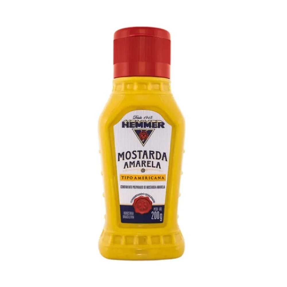 Mostarda amarela hemmer 200 g