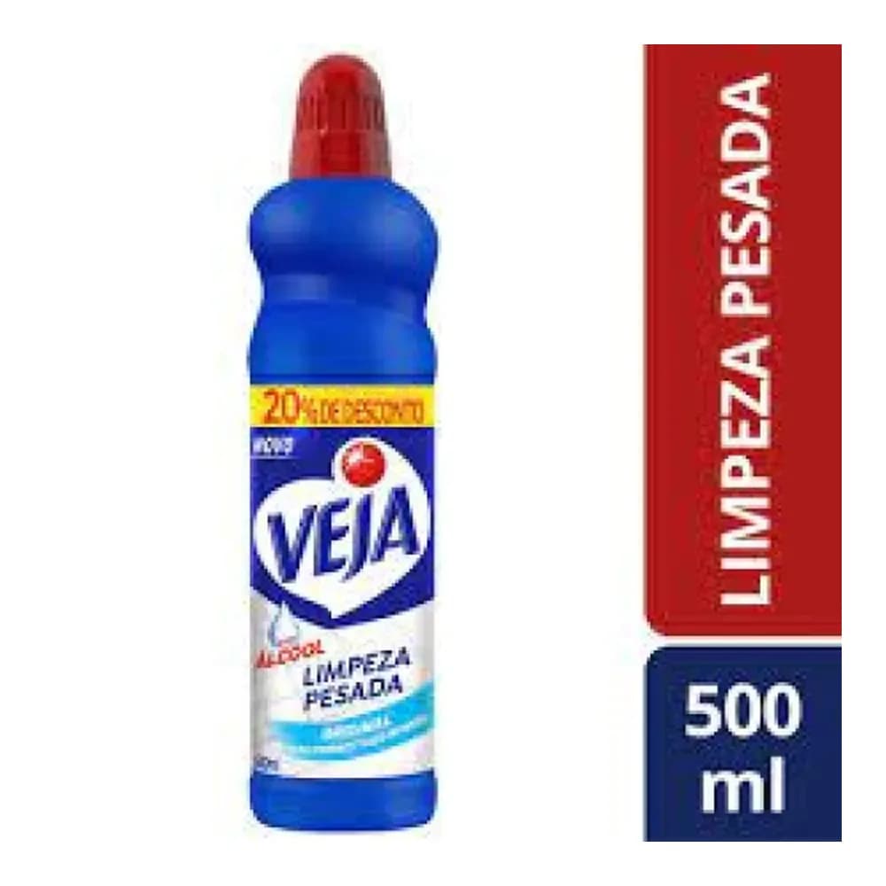Limpador para limpeza pesada original veja 500ml embalagem economica