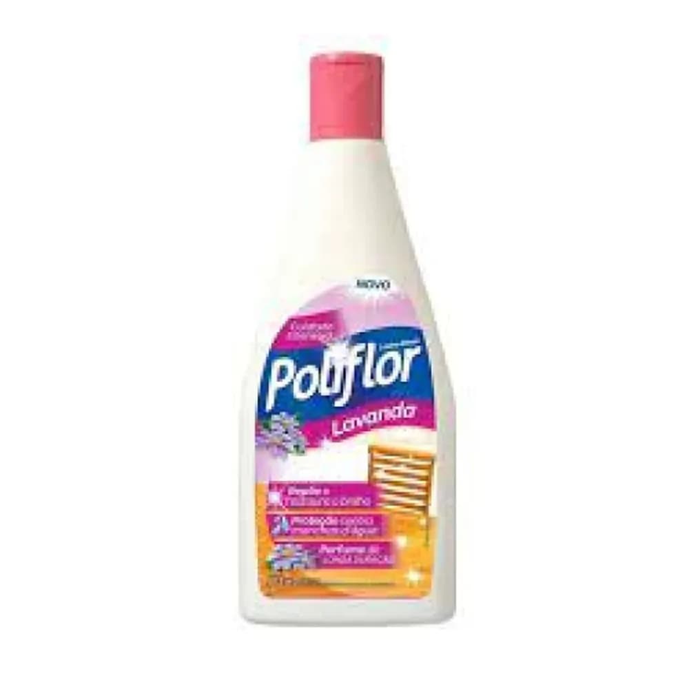 Lustra moveis poliflor aroma de lavanda 200ml