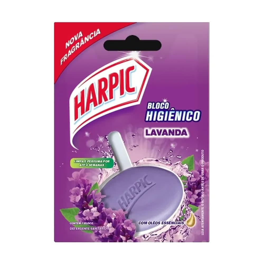 Bloco higienico harpic lavanda 26g