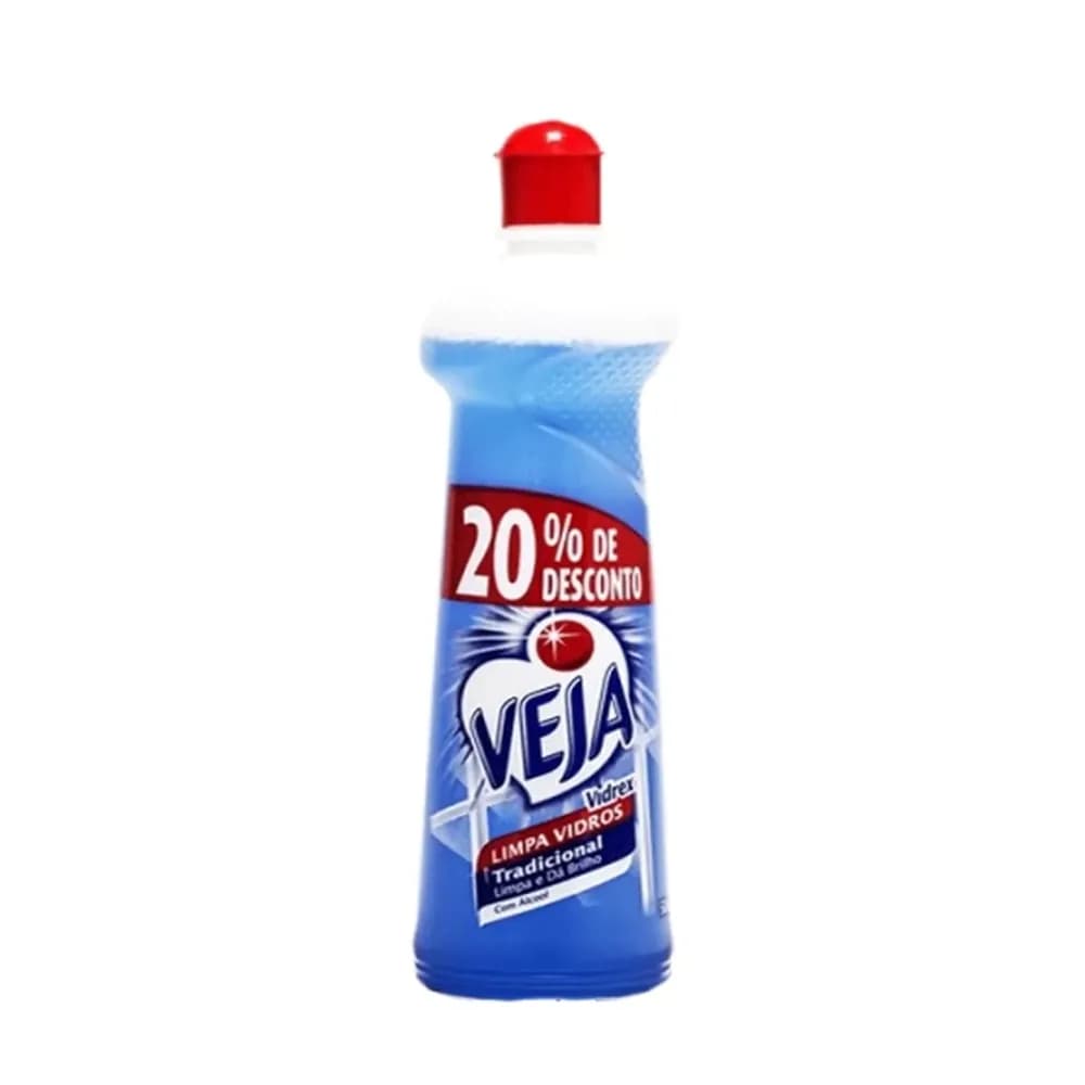 Limpa vidros vidrex tradicional veja 500ml