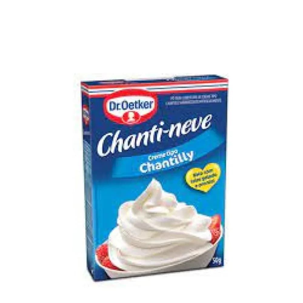 Po para chantily chanti-neve dr oetker 50g