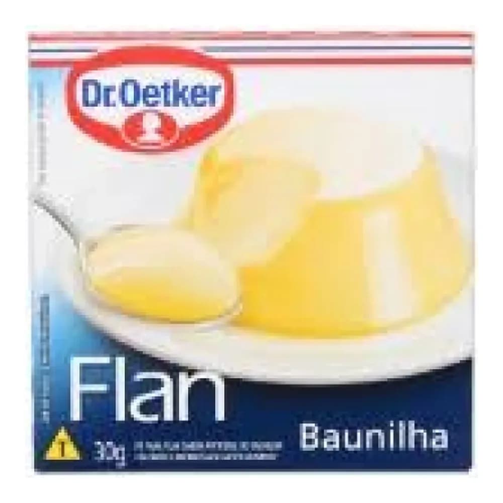 Flan dr oetker baunilha caixa 30g