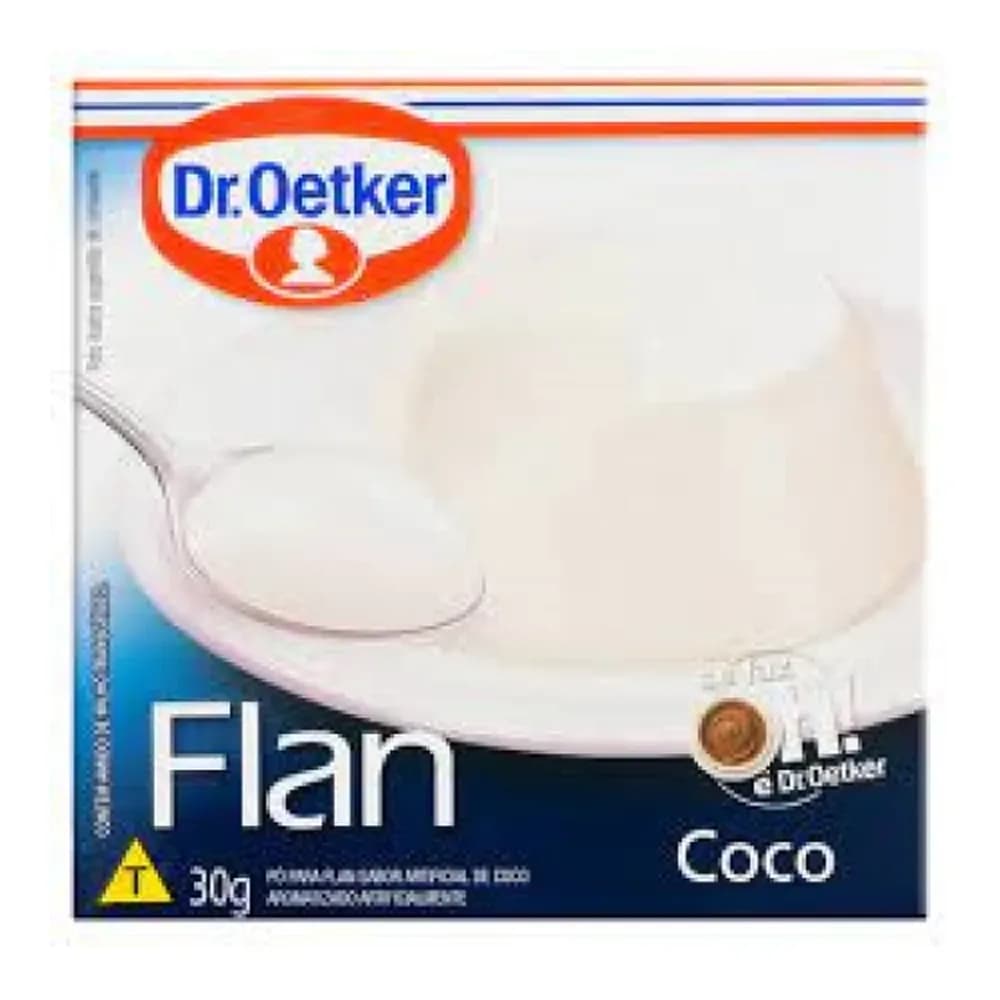 Flan dr oetker coco caixa 30g