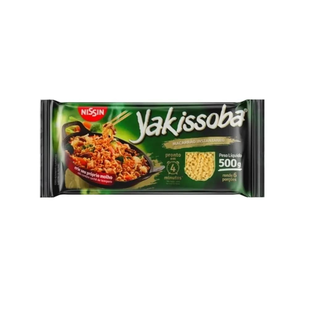 Macarrao instantaneo de yakissoba nissin 500g
