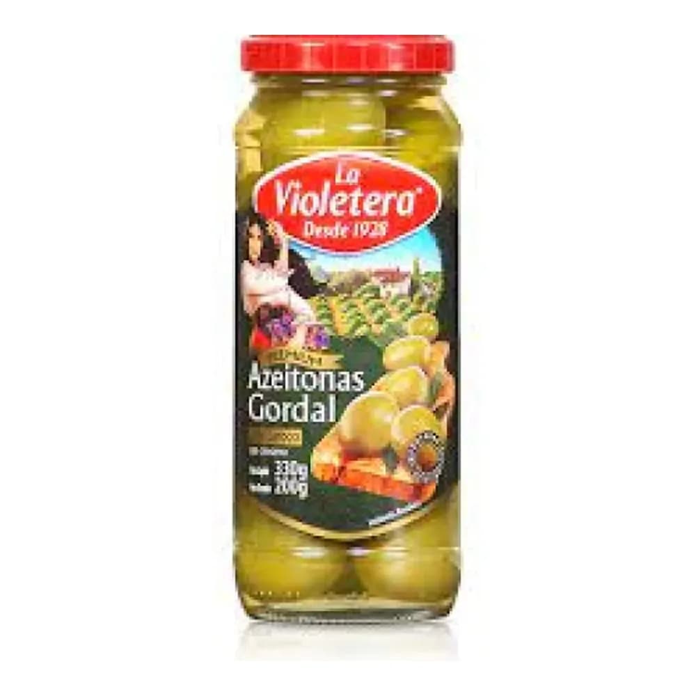 Azeitona verde sem caroco la violetera 80g