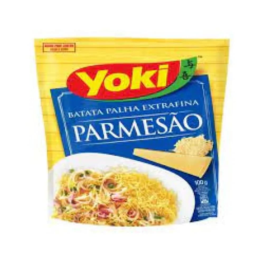 Batata palha extrafina parmesao yoki 100g