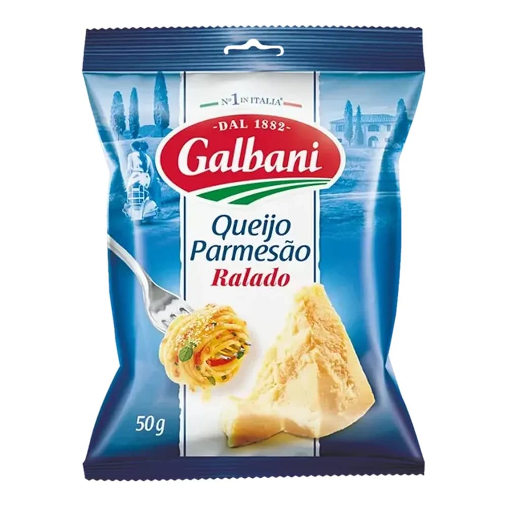 Queijo parmesao ralado galbani 50g