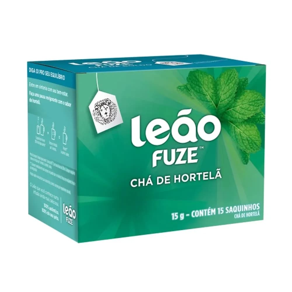 Cha leao hortela sache 25un
