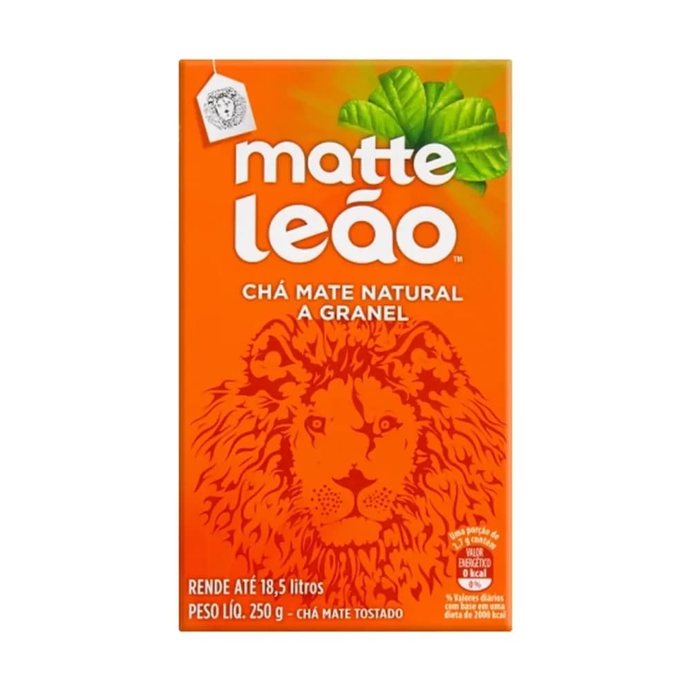 Cha matte natural leao 250g