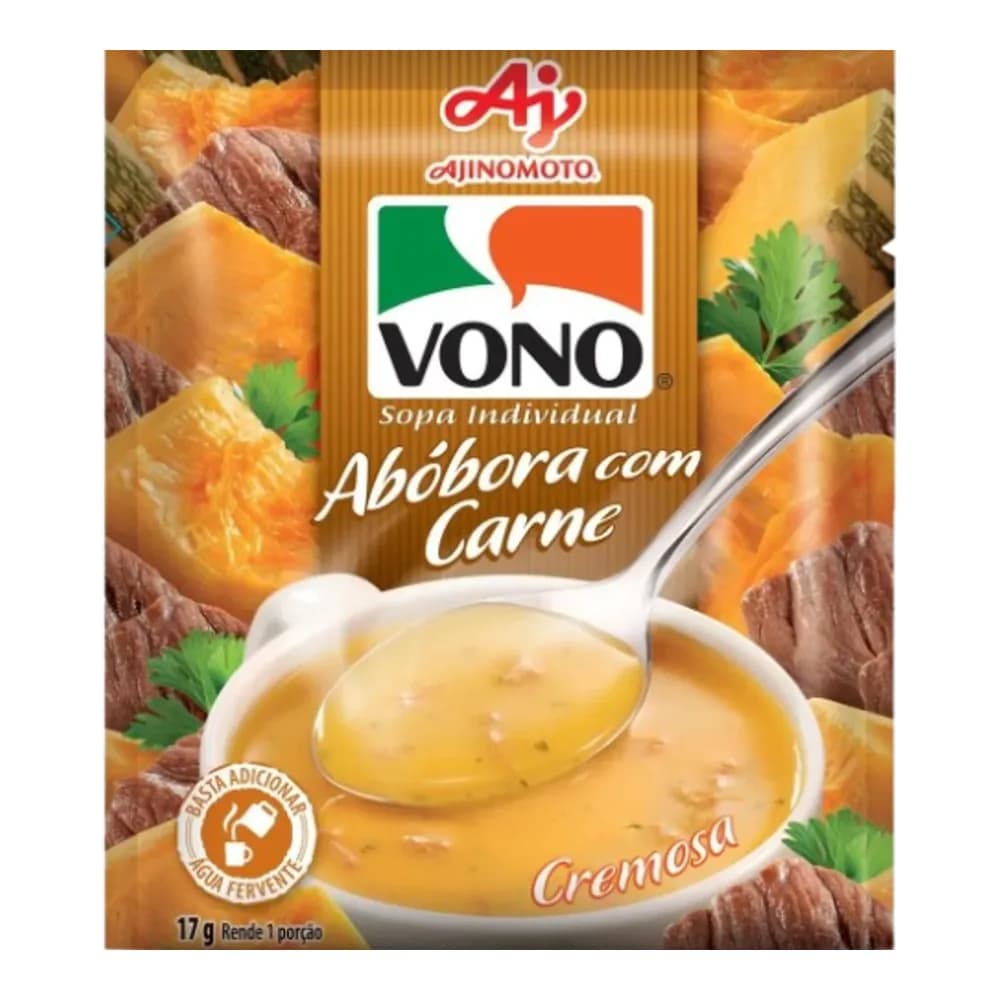 Sopa vono abobora com carne 17g