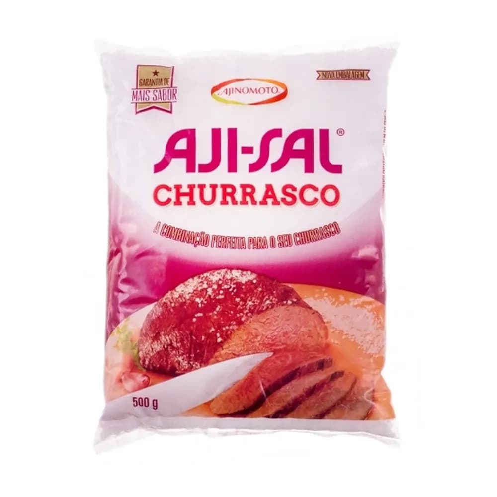 Sal grosso aji-sal churrasco ajinomoto 500g
