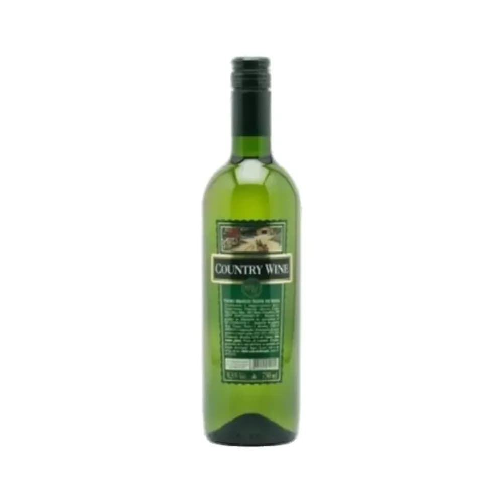 Vinho branco brasileiro country wine de mesa suave garrafa 750ml