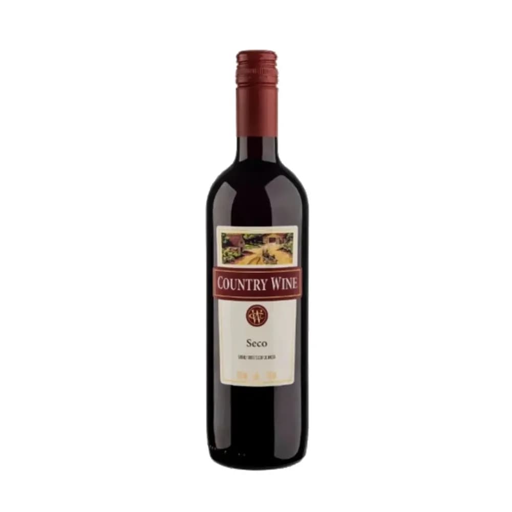 Vinho tinto country wine seco 750 ml