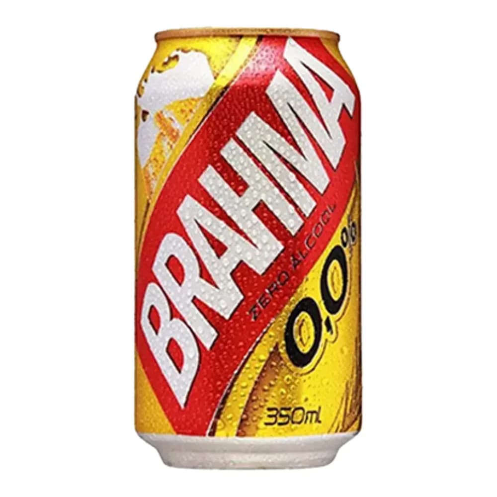 Cerveja zero alcool brahma 350ml