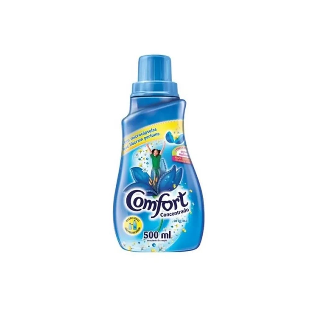 Amaciante comfort concentrado frescor intenso 500ml