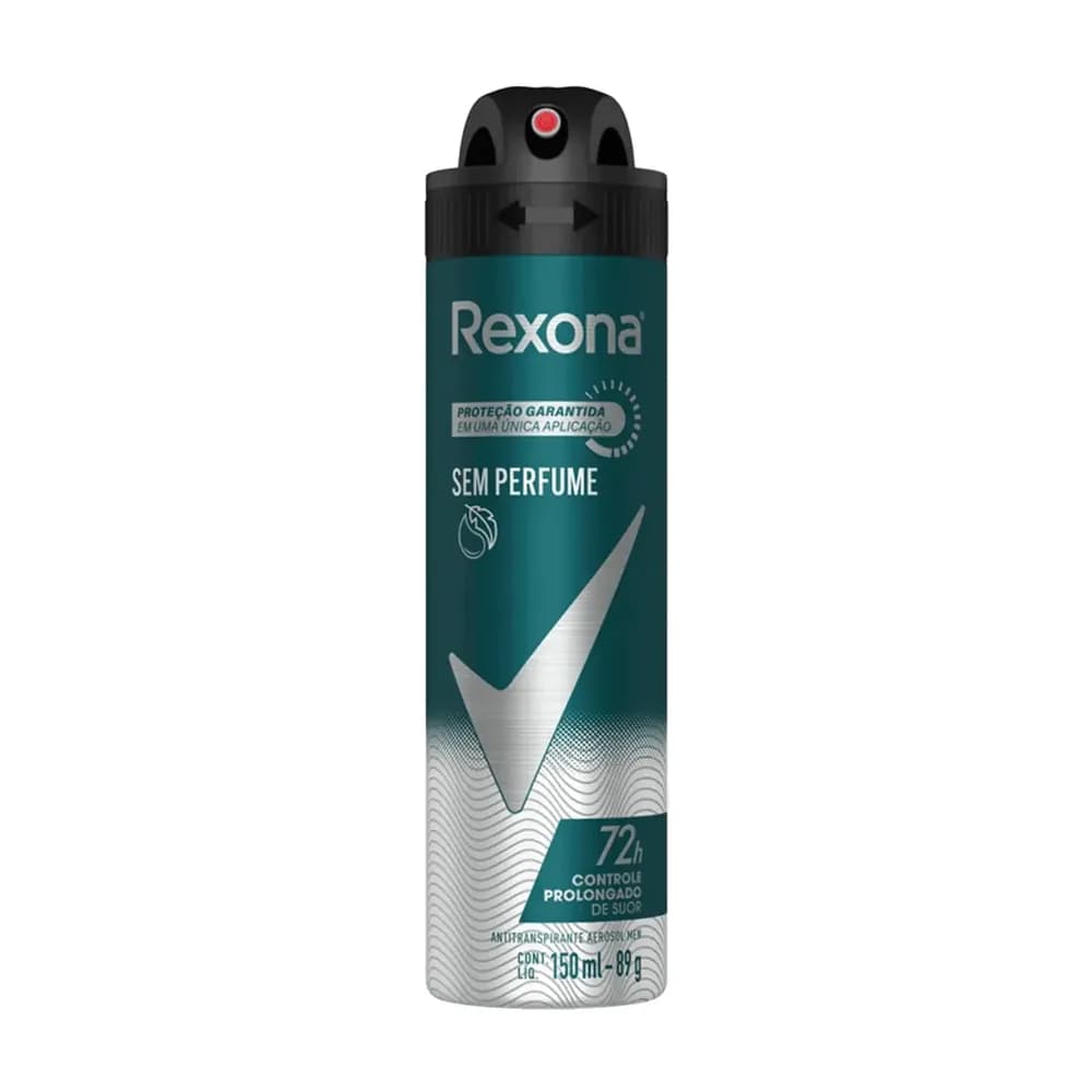 Desodorante masculino sem perfume rexona 150ml