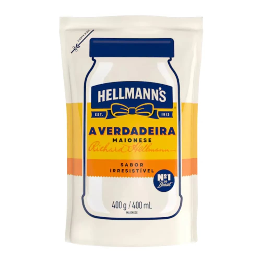Maionese tradicional hellmann's 400g