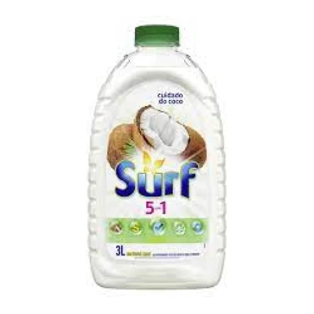 Sabao liquido 5em1 cuidado do coco surf 3l