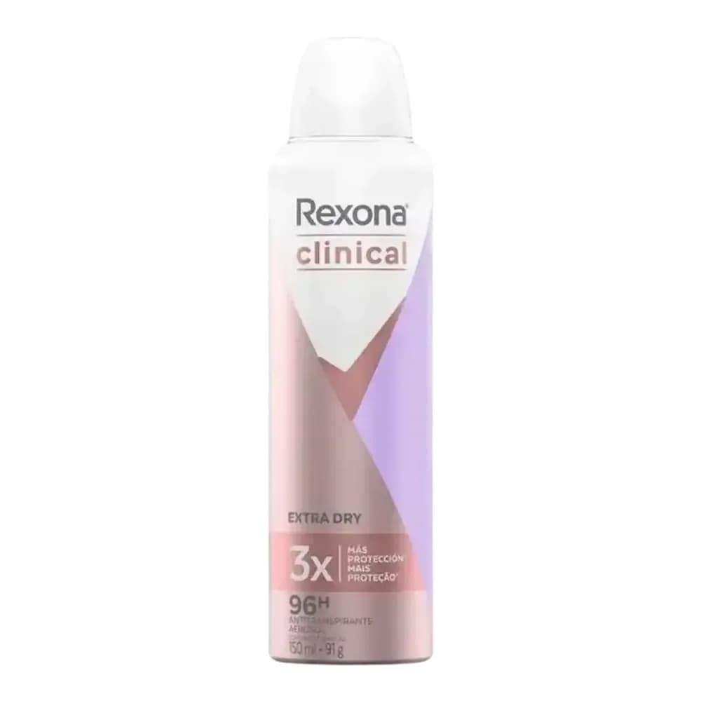 Antitranspirante aerosol clinical extra dry rexona 150ml