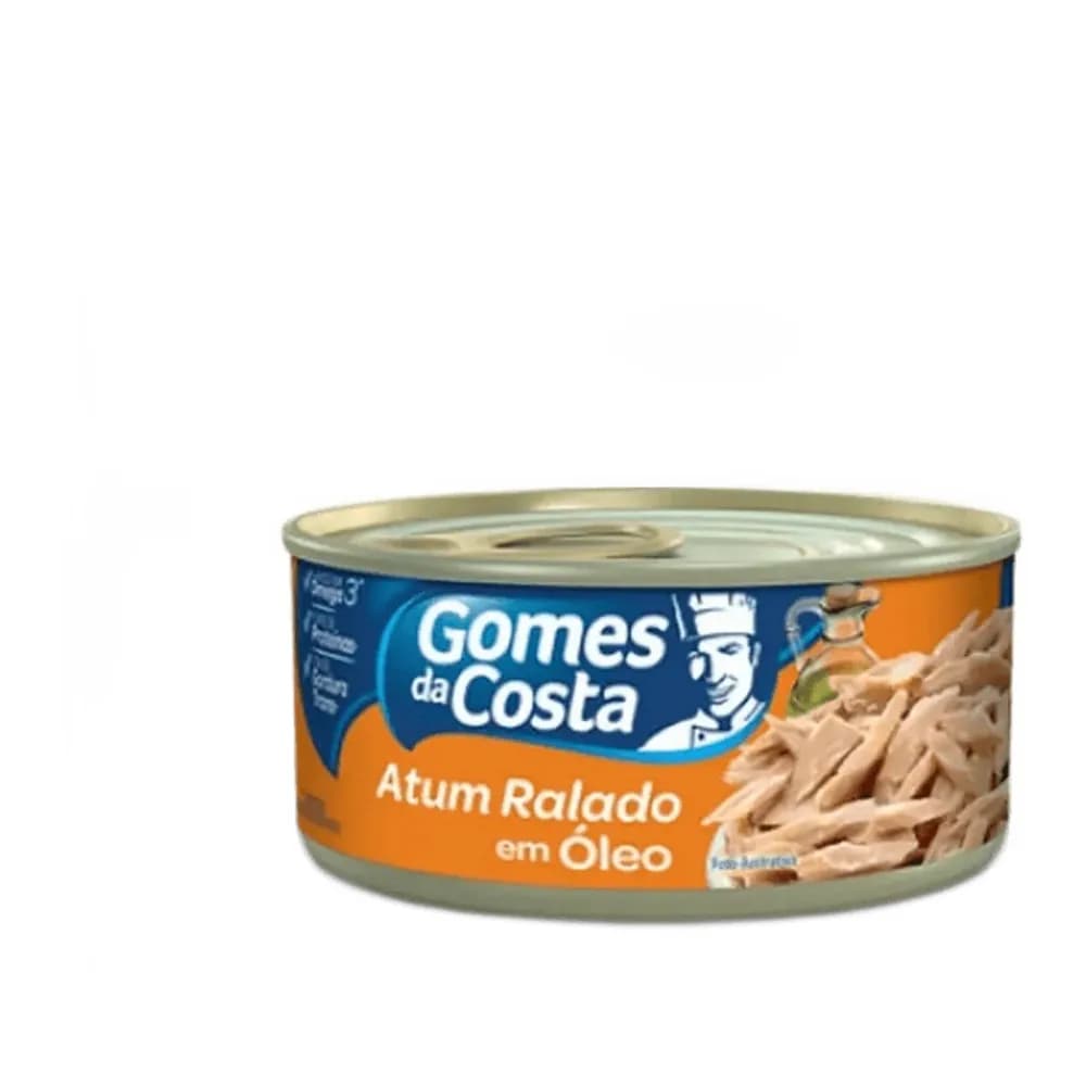 Atum ralado em oleo gomes da costa 170g