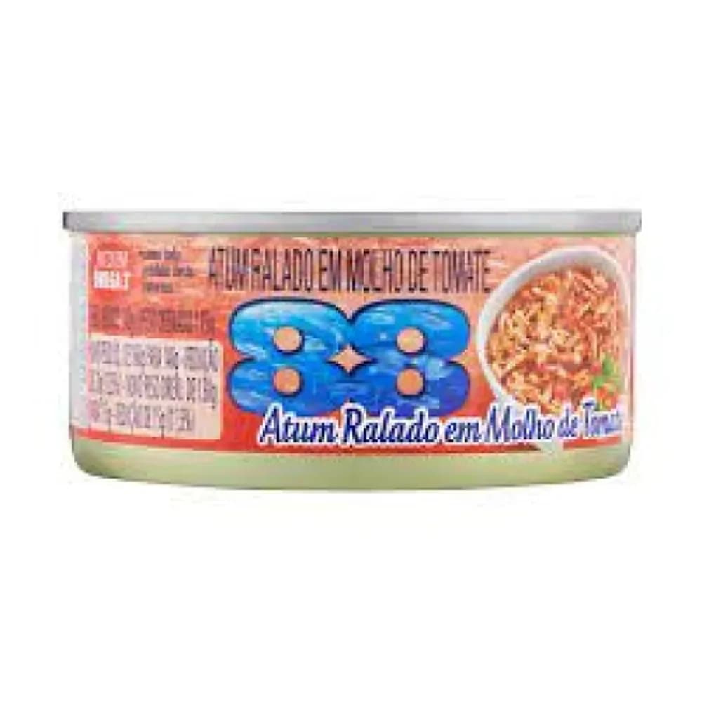 Atum ralado em molho de tomate 88 140g