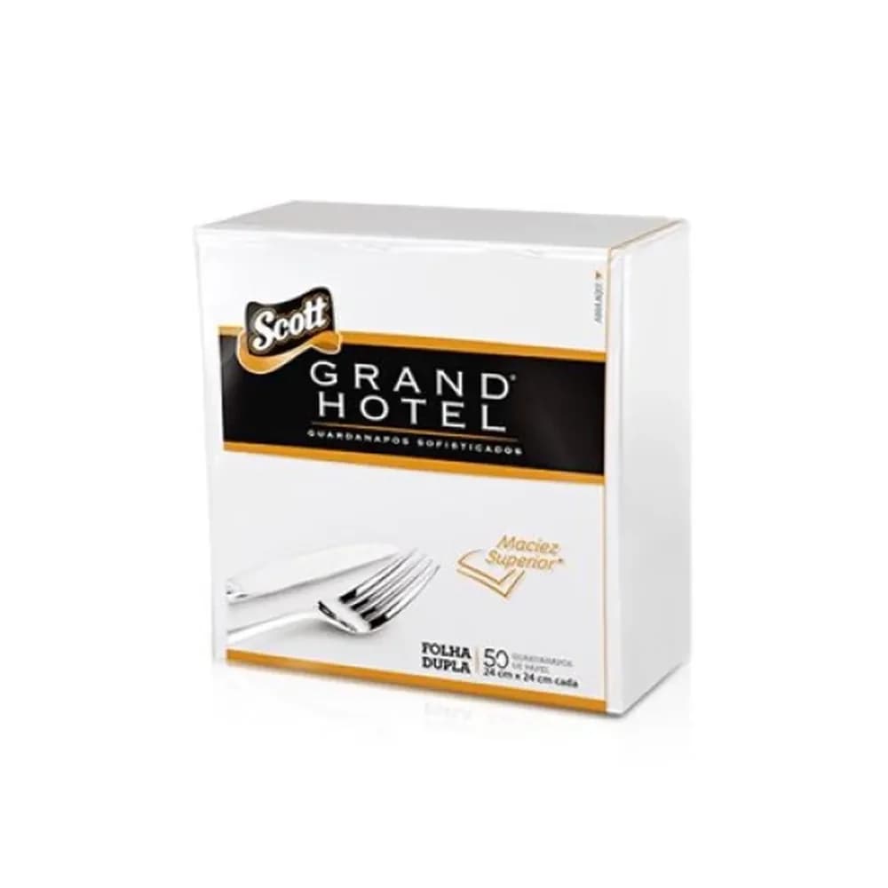 Guardanapo grand hotel 23,8x21,8cm scoott 50un