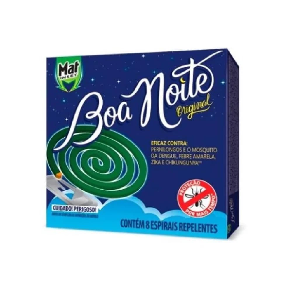 Inseticida boa noite original espiral 96g