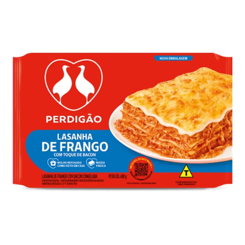 Lasanha bolonhesa perdigao 600g