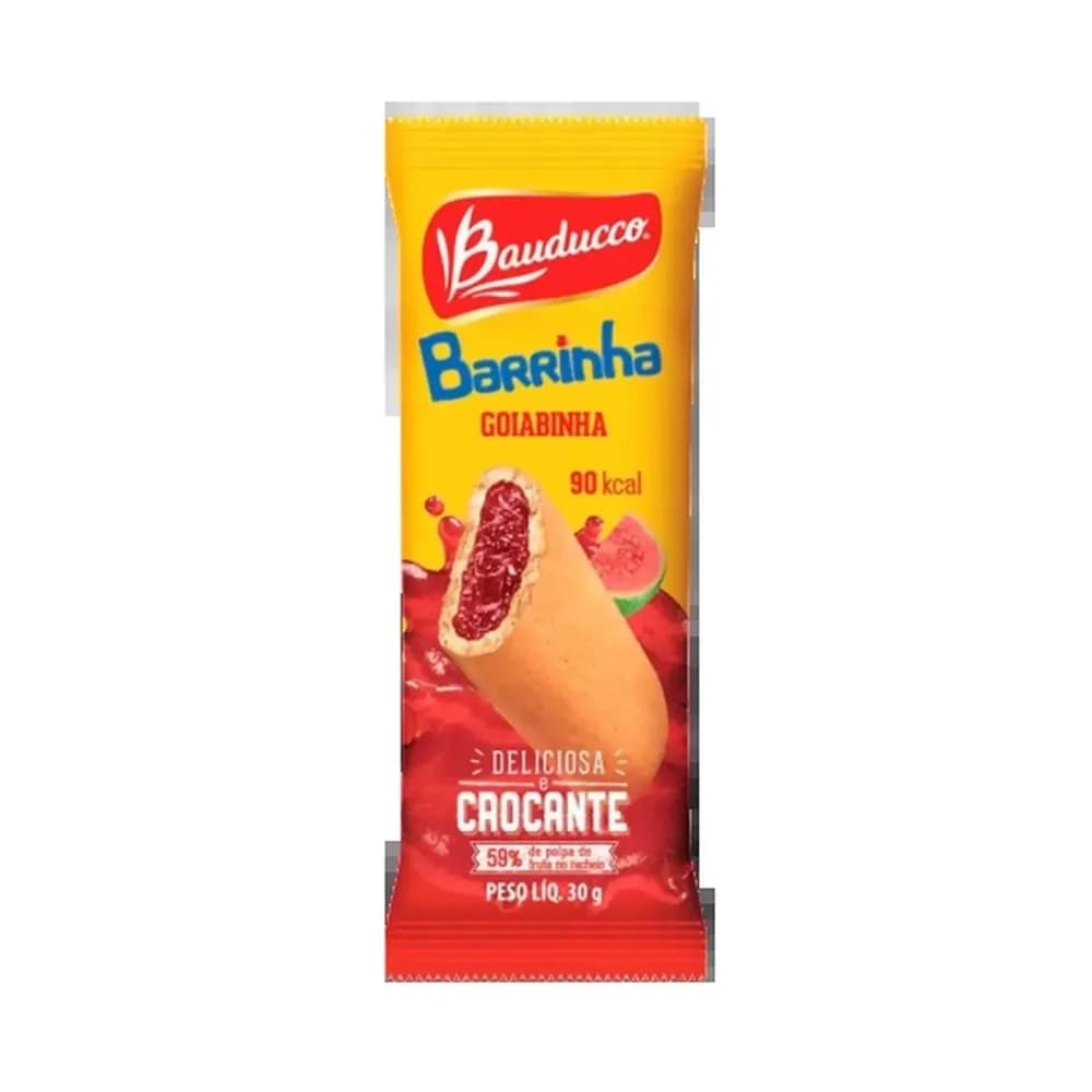 Barrinha max goiabinha bauducco 30g