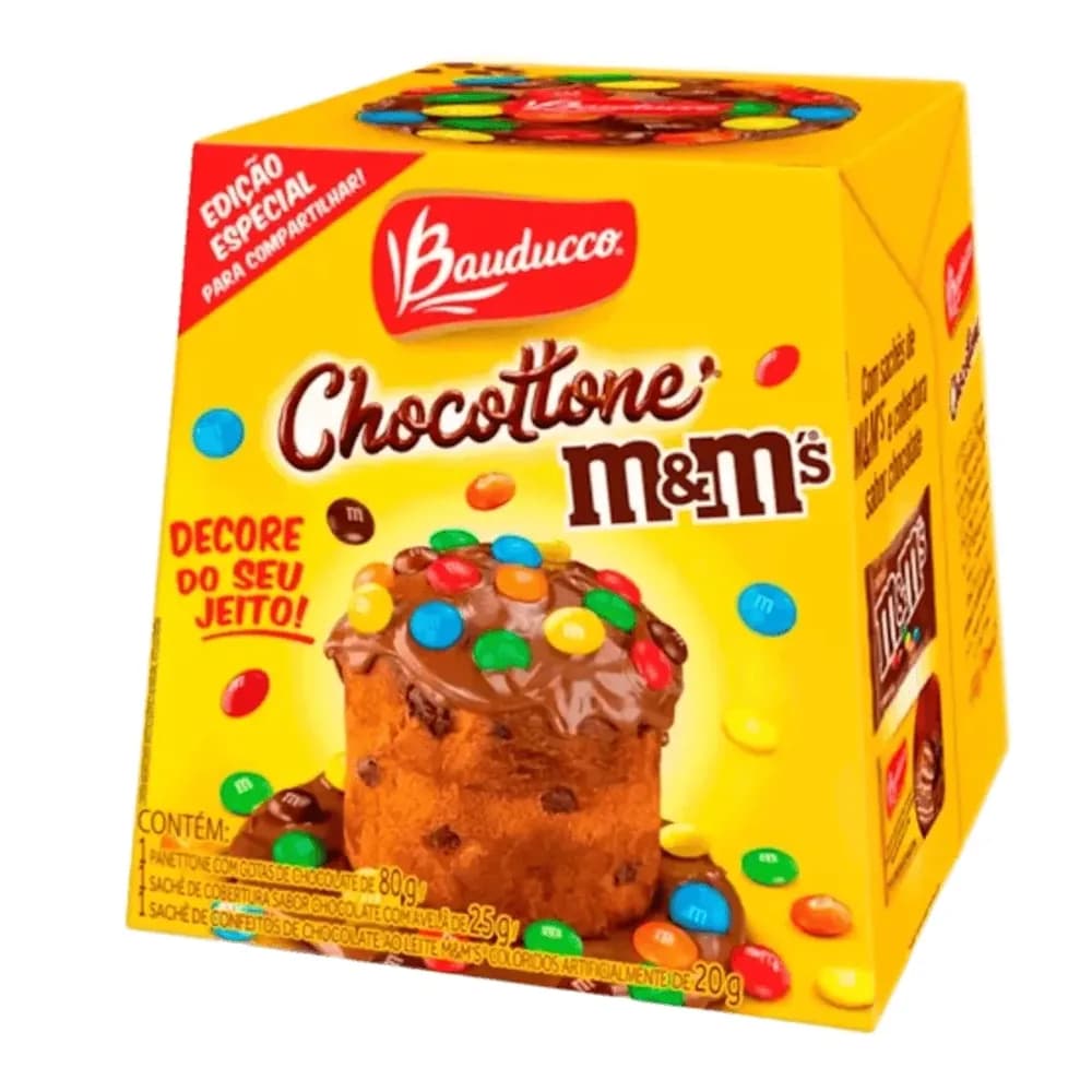 Chocottone mini bauducco m&m's 80g