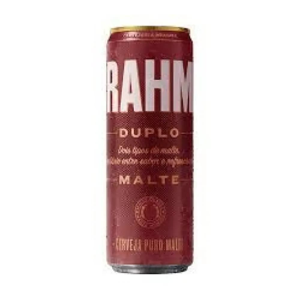 Cerveja brahma duplo malte puro malte lata 350ml