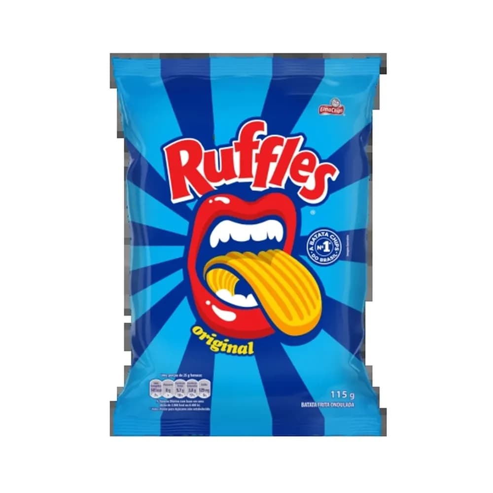Batata frita original ruffles 115g