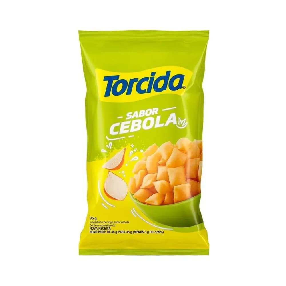 Salgadinho sabor cebola torcida 35g