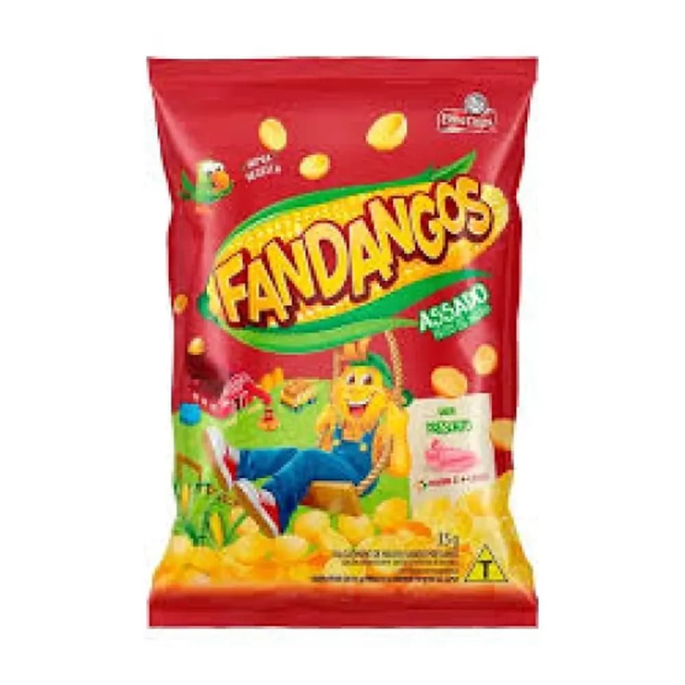 Salgadinho de milho sabor presunto fandangos elma chips 35g