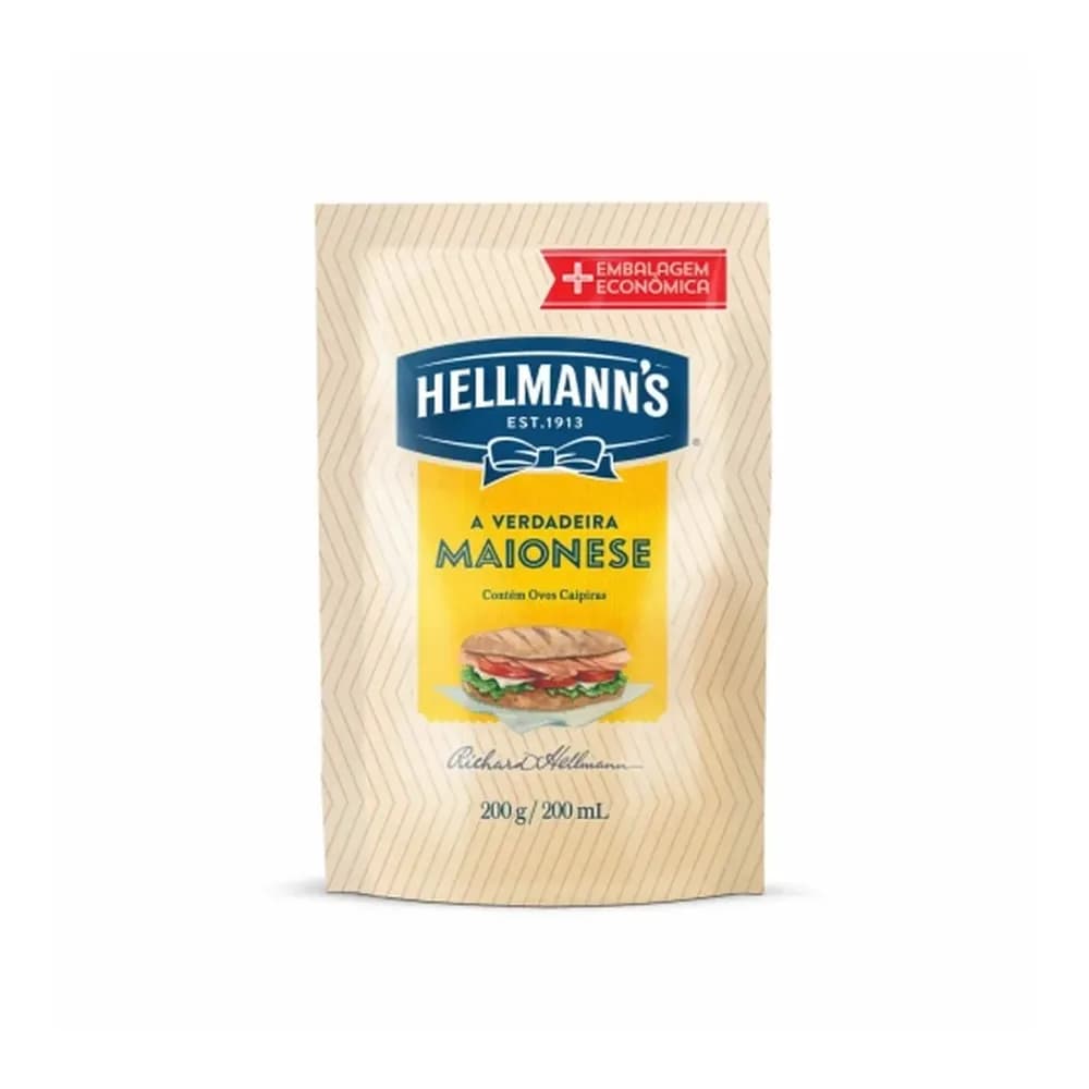 Maionese tradicional hellmann's 200g